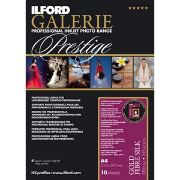 Ilford Galerie Prestige Gold Fibre Silk 310gm2 - 8.5" x 11" - 50 sheets